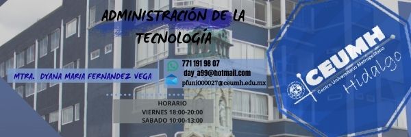 Course Image ADMINISTRACIÓN DE LA TECNOLOGIA