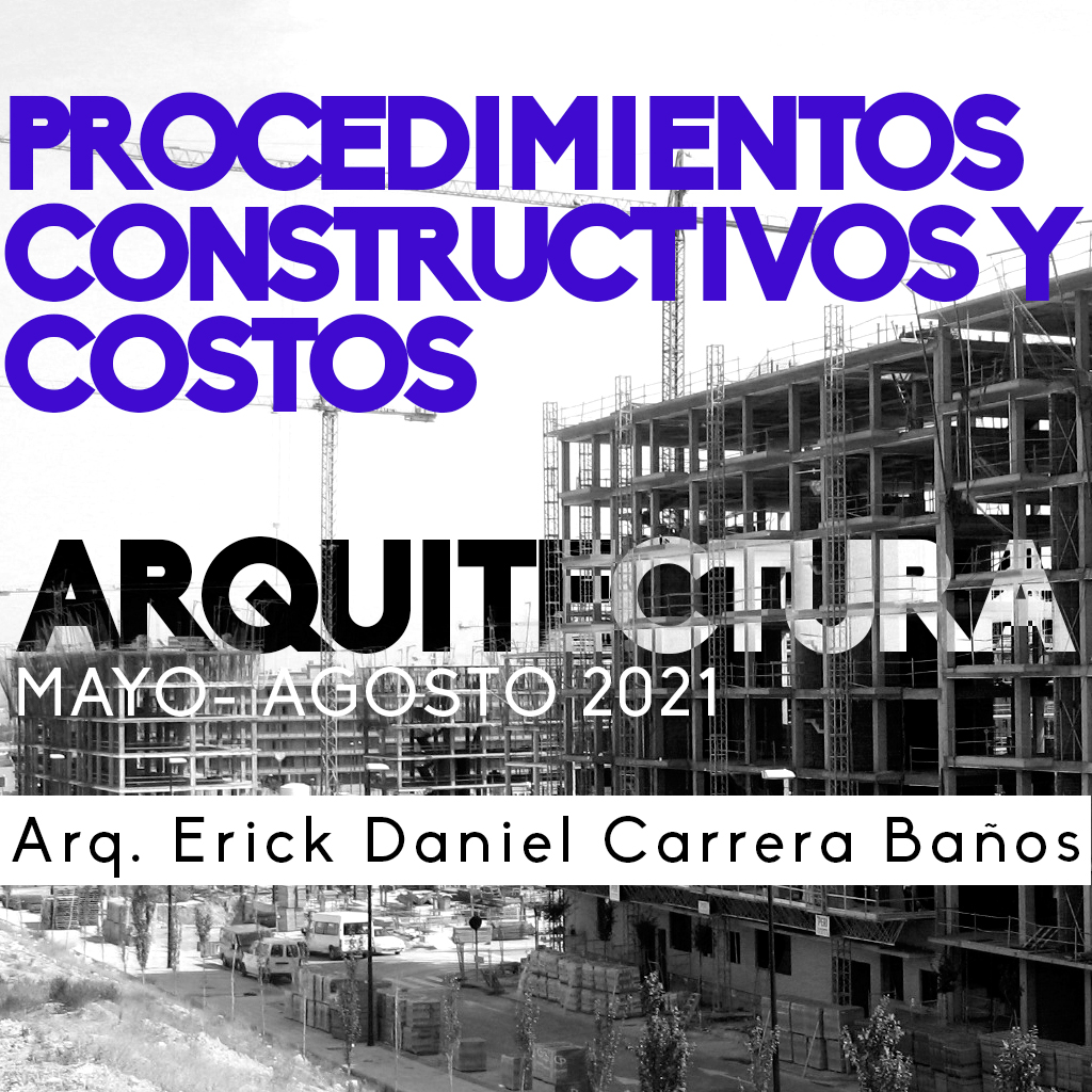 Course Image PROCEDIMIENTOS CONSTRUCTIVOS Y COSTOS.
