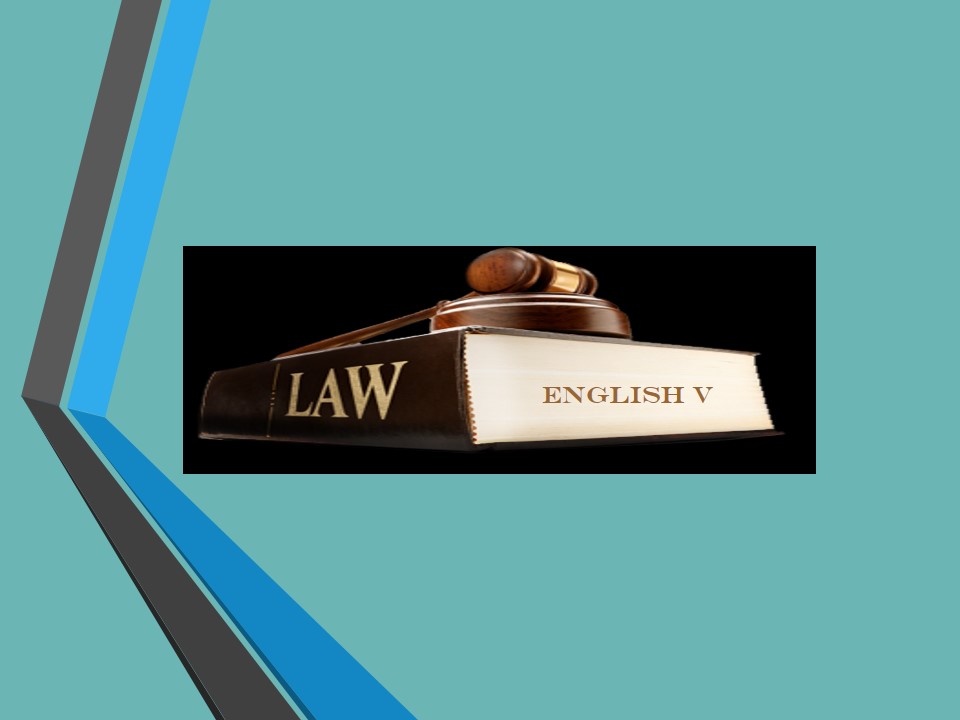 Course Image ENGLISH V-LAW