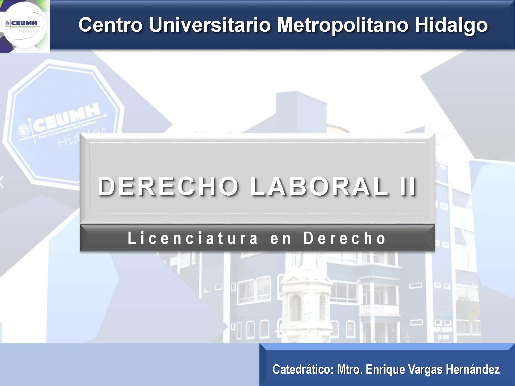 Course Image DERECHO LABORAL II