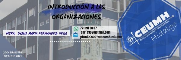 Course Image INTRODUCCIÓN A LAS ORGANIZACIONES