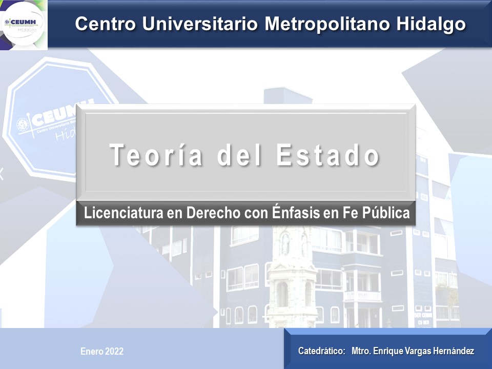 Course Image TEORÍA DEL ESTADO