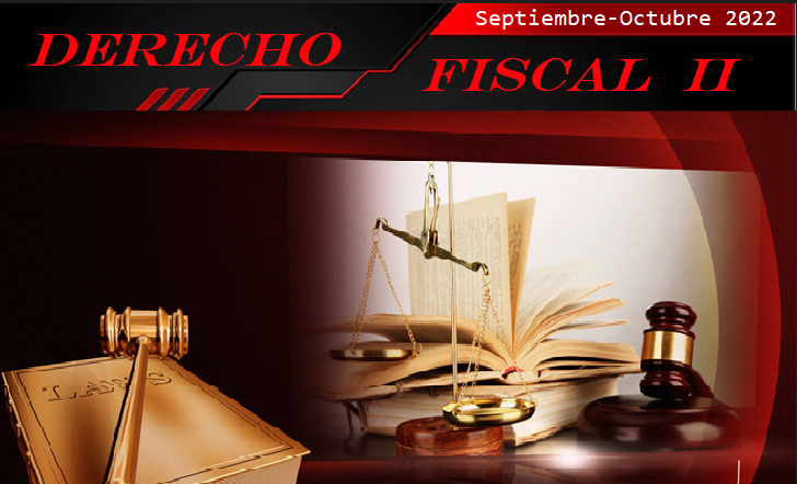 Course Image DERECHO FISCAL II