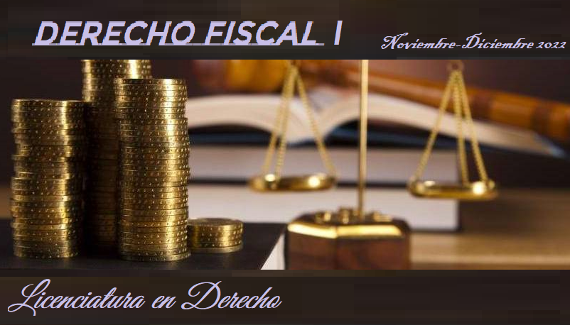 Course Image Derecho Fiscal I 