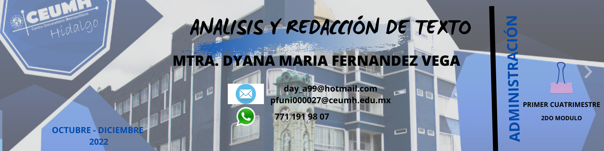 Course Image ANALISIS Y REDACCIÓN DE TEXTOS