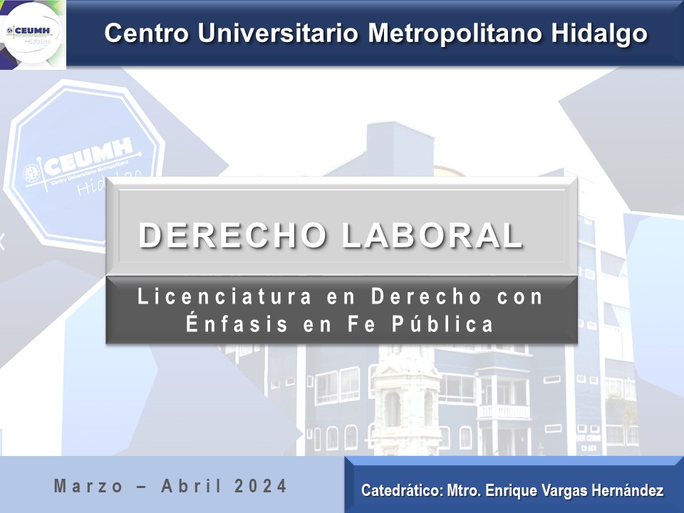 Course Image DERECHO LABORAL Marzo - Abril 2024