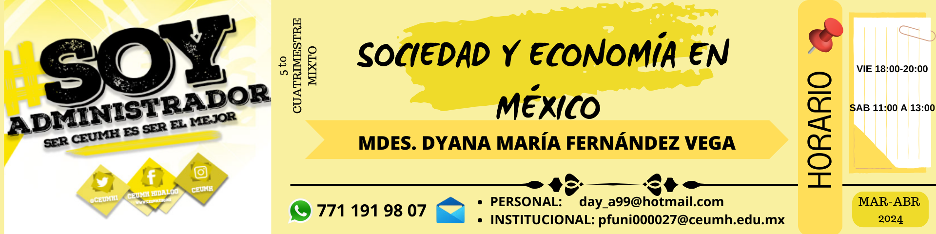 Course Image SOCIEDAD Y ECONOMÍA EN MÉXICO 2024